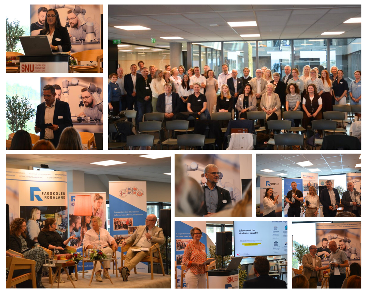 Internasjonalt seminar kollasj - Klikk for stort bilde